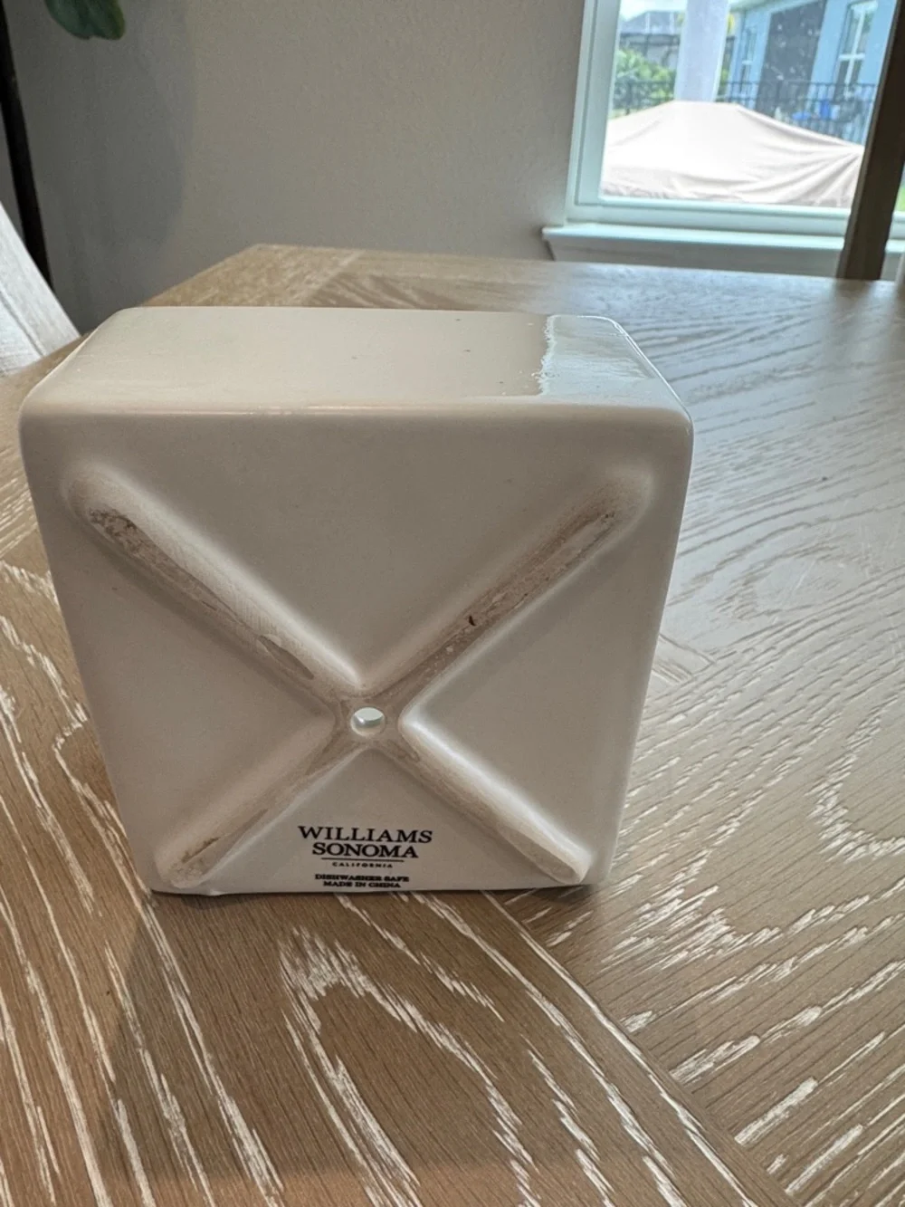 William Sonoma Sponge and Brush holder